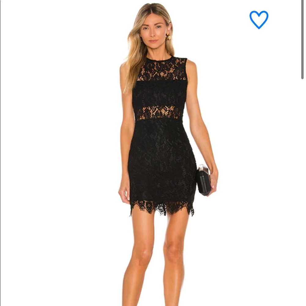 Black Lacey mini dress!